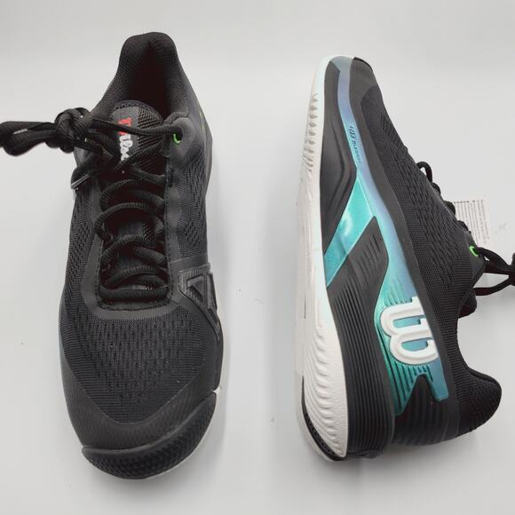 Mens Size 7 Wilson Tennis & Pickleball Shoes Rush Pro 4.0 Blade Black WRS333310 main image 4